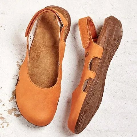 Zavando – Stilvolle Wildleder-Sandalen mit geschlossener Spitze