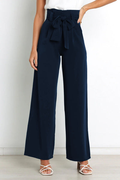 Zavando - Elegante Damenhose mit weitem Bein