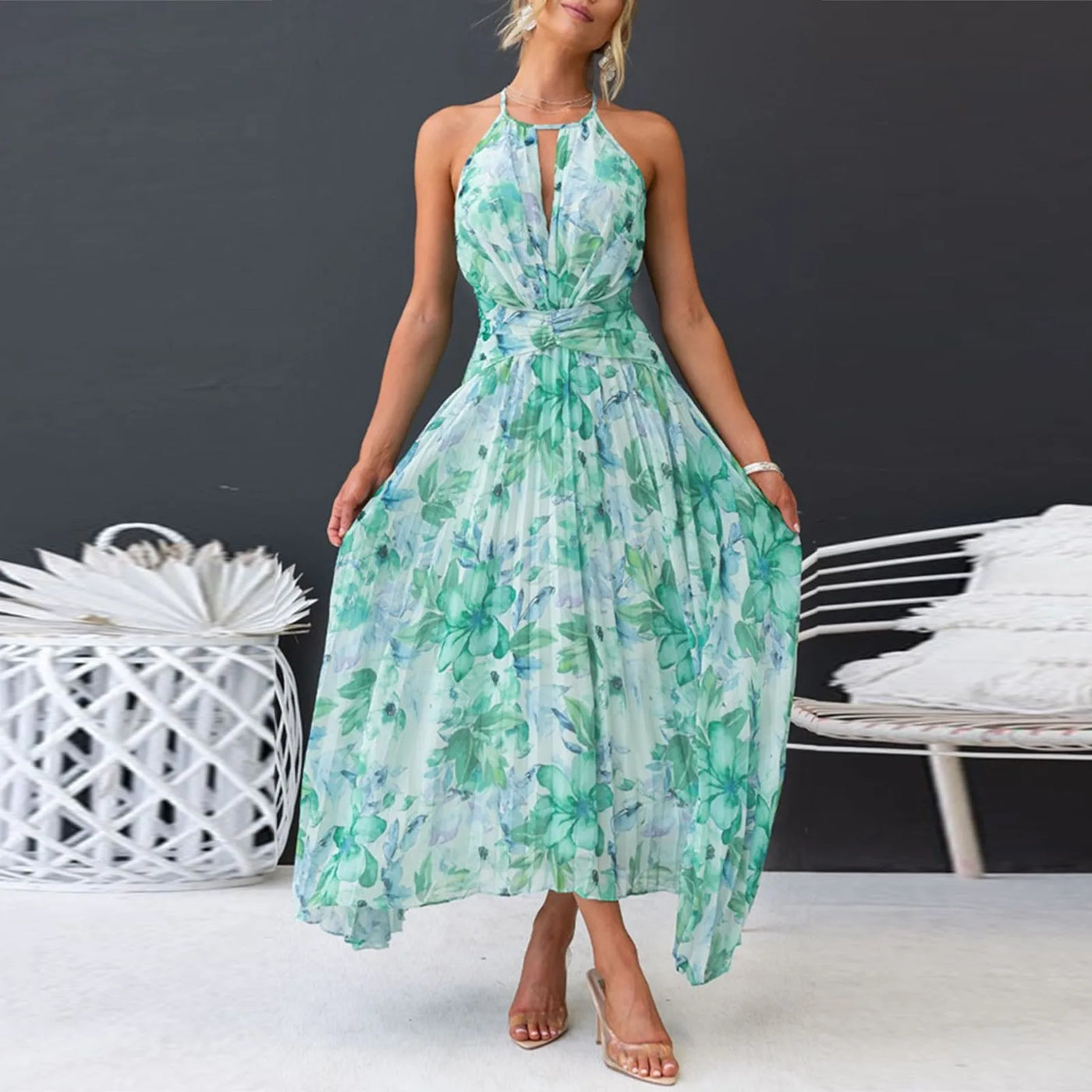Zavando - Sommerkleid mit Neckholder