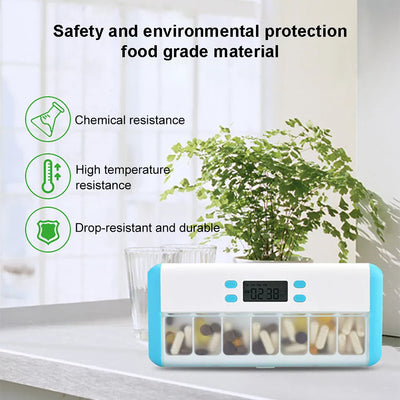 Automatischer Alarm Smart Erinnerungs Tabletten Organizer Box