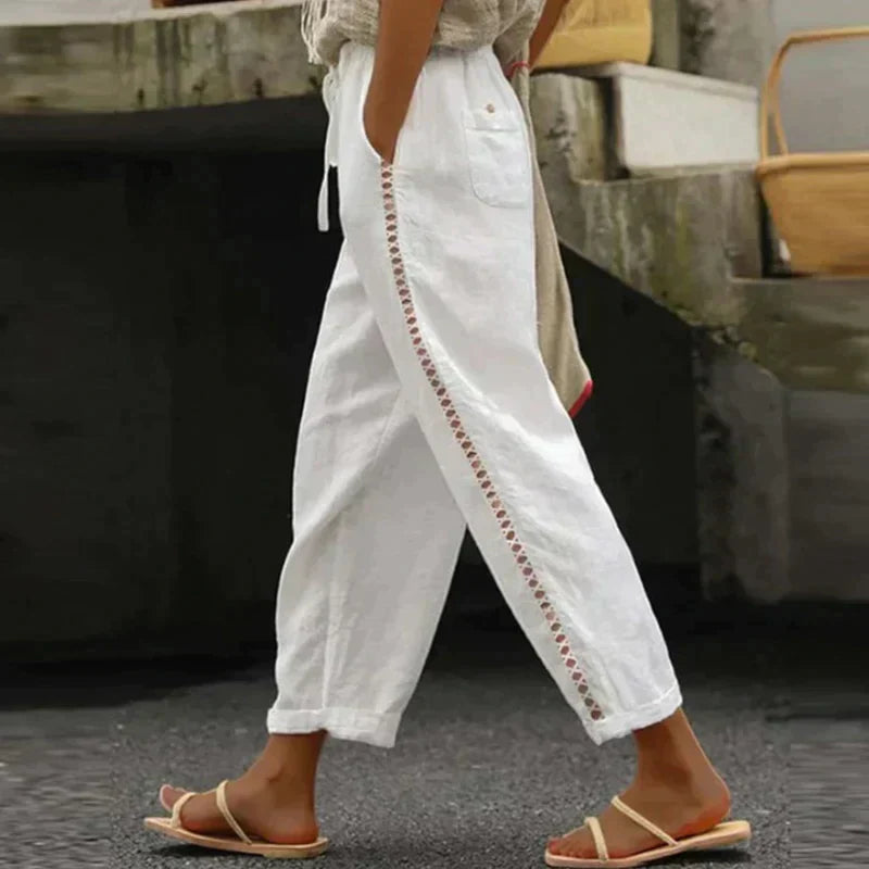 Zavando | Hose - Lässig - Vielseitiges Design - Ideal für den Sommer für Frauen