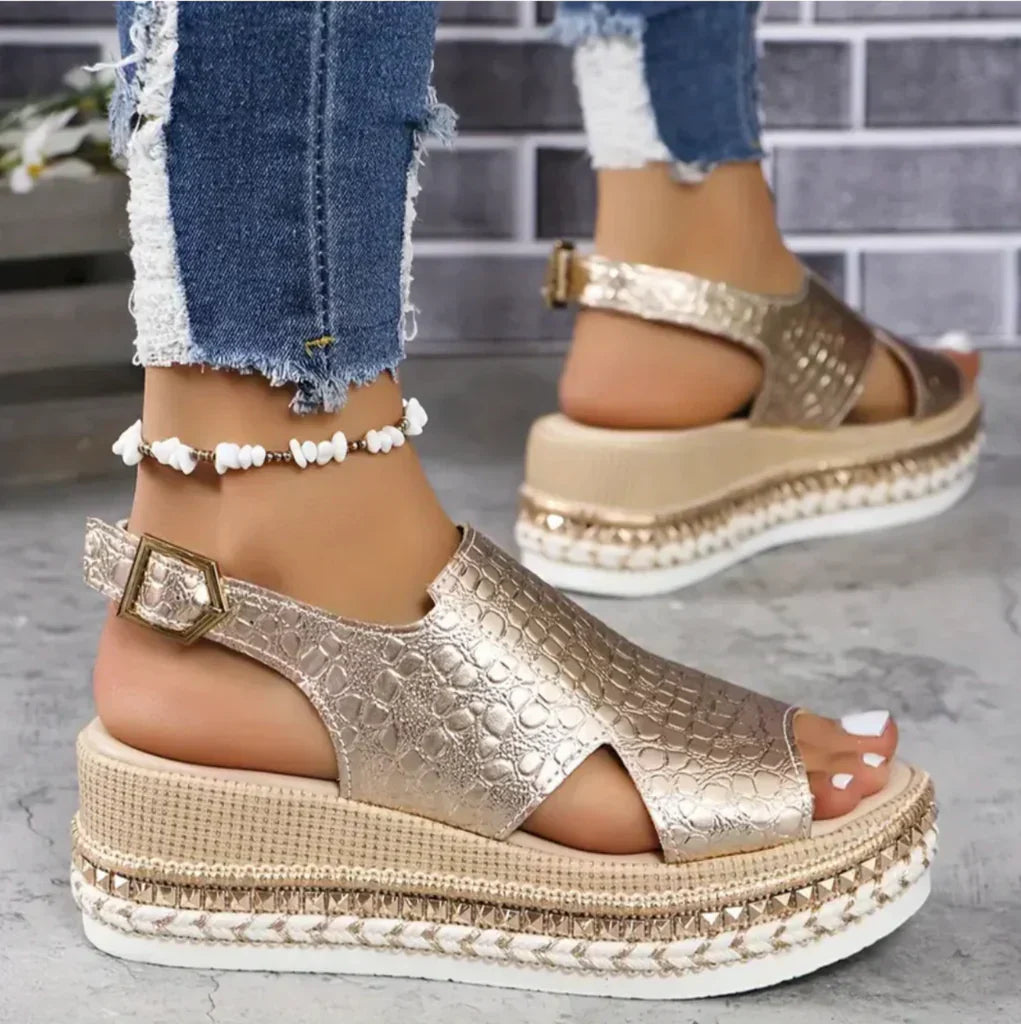 Zavando - Sandalen Damen für Jeden Anlass