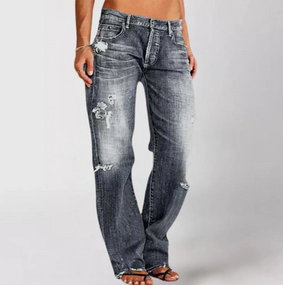 Zavando - Weit Geschnittene Denim-Jeans Für Damen