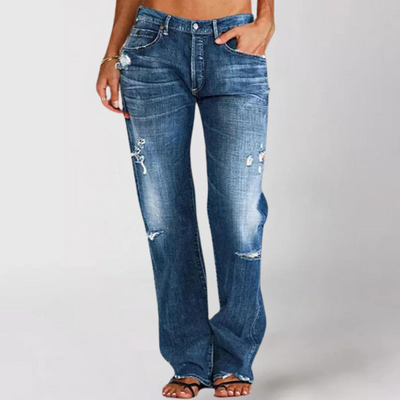 Zavando - Weit Geschnittene Denim-Jeans Für Damen
