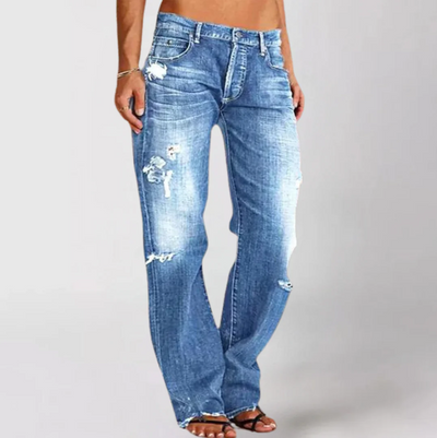 Zavando - Weit Geschnittene Denim-Jeans Für Damen