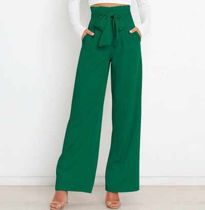 Zavando - Elegante Damenhose mit weitem Bein