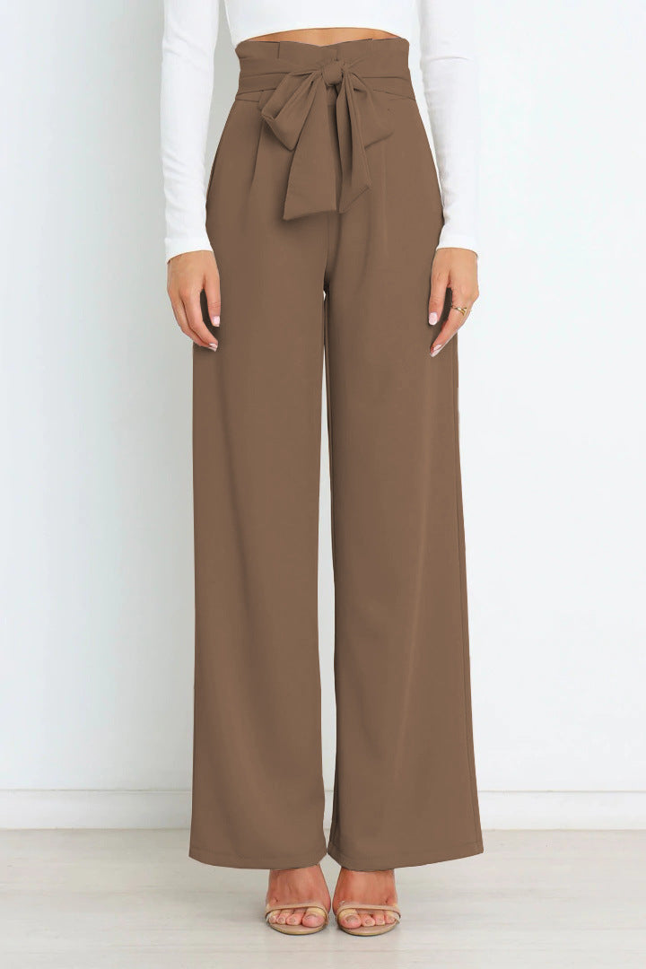 Zavando - Elegante Damenhose mit weitem Bein
