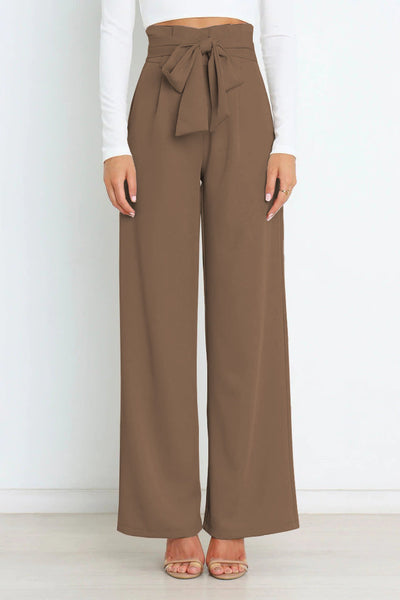Zavando - Elegante Damenhose mit weitem Bein