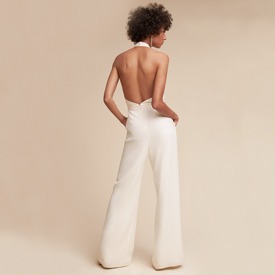 Zavando - Luftig-leichter Lang-Jumpsuit mit weiter Hose