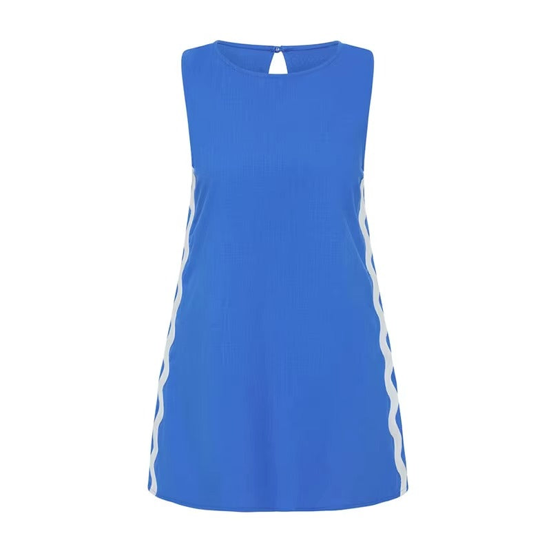 Zavando-Tanktop mit Weitbeiniger Relaxhose Set