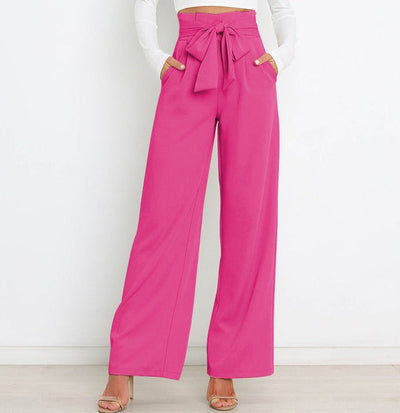Zavando - Elegante Damenhose mit weitem Bein
