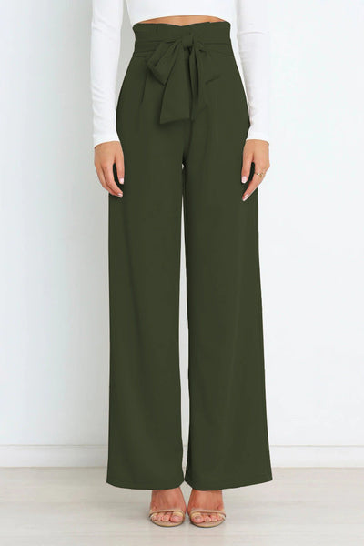 Zavando - Elegante Damenhose mit weitem Bein