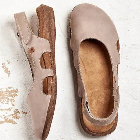Zavando – Stilvolle Wildleder-Sandalen mit geschlossener Spitze