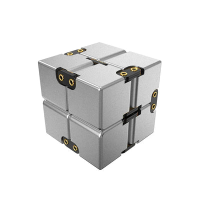 MGS Stress abbauen mit unserem Metall-Infinity-Würfel - Perfektes Geschenk, ideal zur Angstlinderung im Büro
