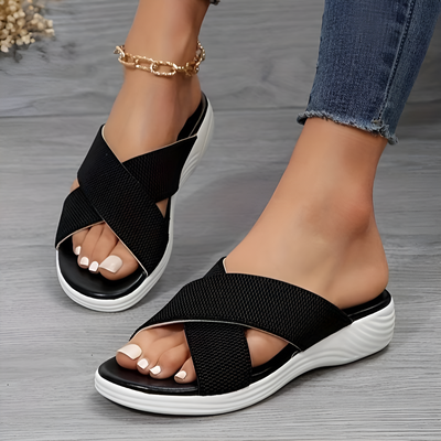 Zavando - Orthopädischen Flip Flop Komfort und Stil für Damen
