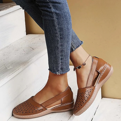 Damen Atmungsaktive Cutout Schuhe | Slip On