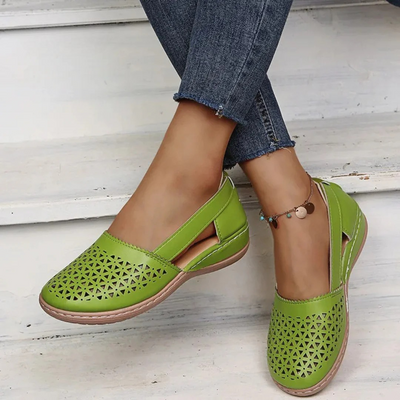 Damen Atmungsaktive Cutout Schuhe | Slip On