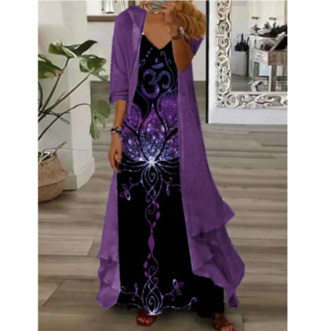 Zavando | Sonnenkuss Midikleid