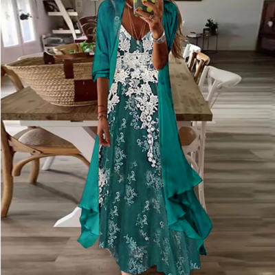 Zavando | Sonnenkuss Midikleid