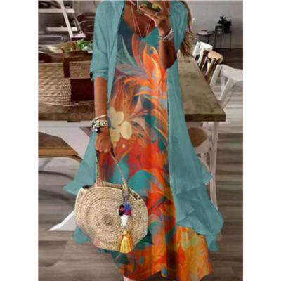 Zavando | Sonnenkuss Midikleid