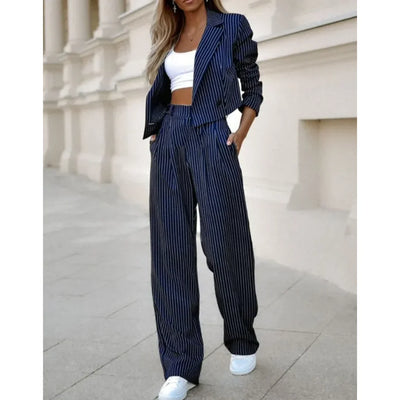 Zweiteiliges Formelles Blazer Und Hosenset Für Damen | Arbeit