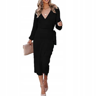 Wickelkleid Für Damen | Midi