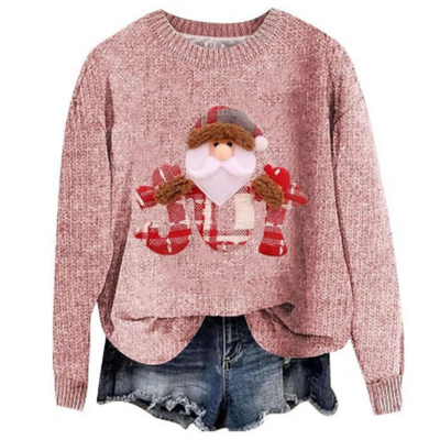 Langärmliger Rundhalspullover Für Damen | Warm