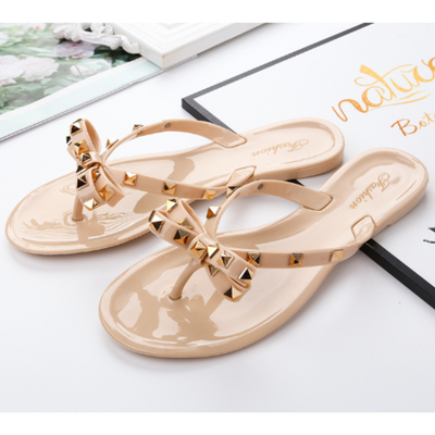 Flache Schlupfsandalen Für Damen | Schick