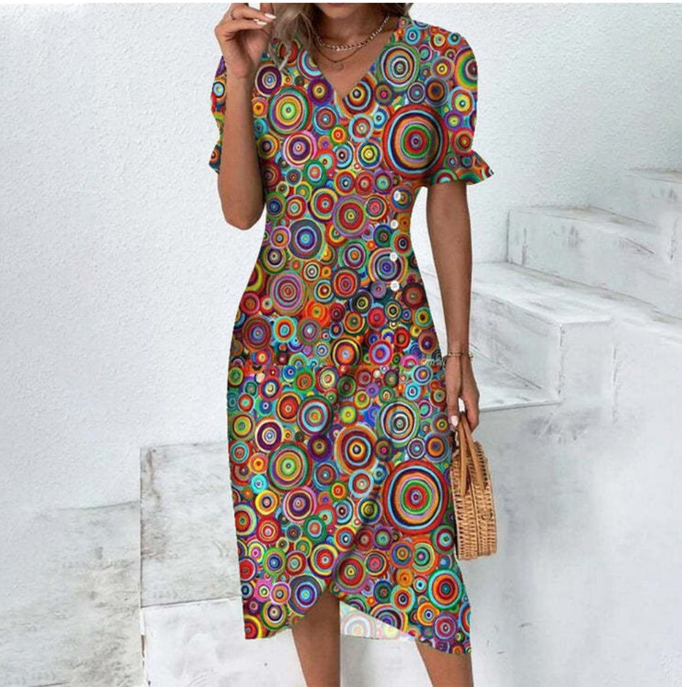 Zavando-Knopfkleid - Elegant, bequem und vielseitig