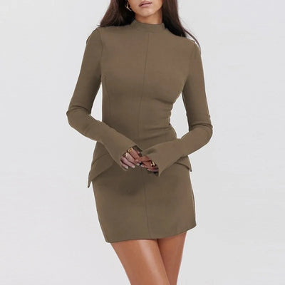 Zavando - Modisches Freizeit-Minikleid