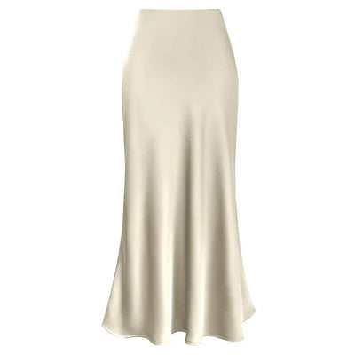 Zavando – Sexy Midirock aus Satin