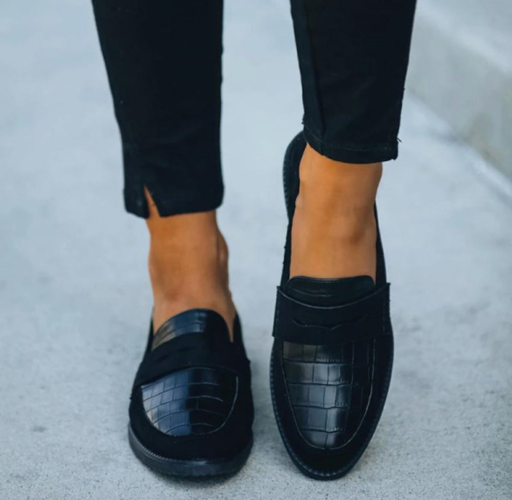 Schicke Formelle Damenschuhe | Schwarz