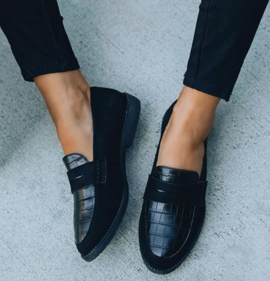 Schicke Formelle Damenschuhe | Schwarz