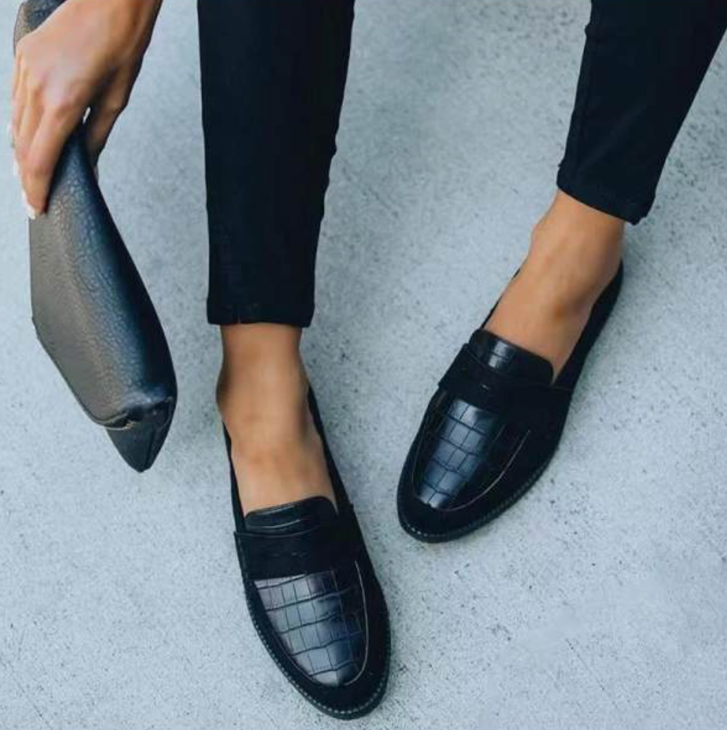 Schicke Formelle Damenschuhe | Schwarz