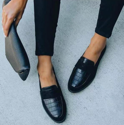 Schicke Formelle Damenschuhe | Schwarz