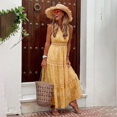 Boho Sommerkleid Für Damen | Maxi