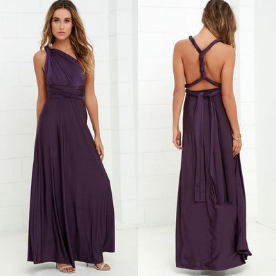 Ärmelloses Damen Maxikleid mit V-Ausschnitt für den Sommer