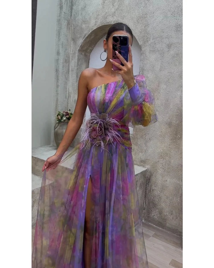 Zavando - Zeitlose Eleganz Langkleid