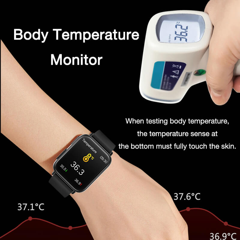 TK10 Smart Watch Neue EKG Blutzucker Herzfrequenz Blutdruck Schlafüberwachung Wetter Nachrichten Sport