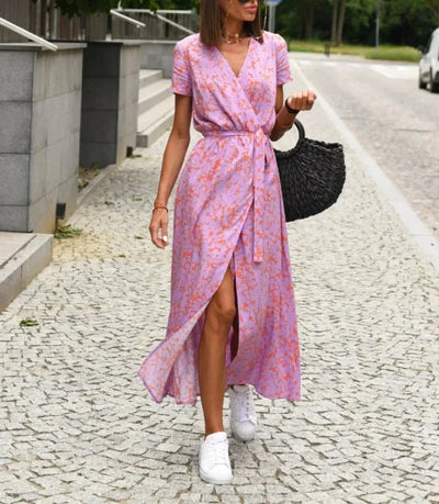 Zavando – Stilvolles Wickelkleid