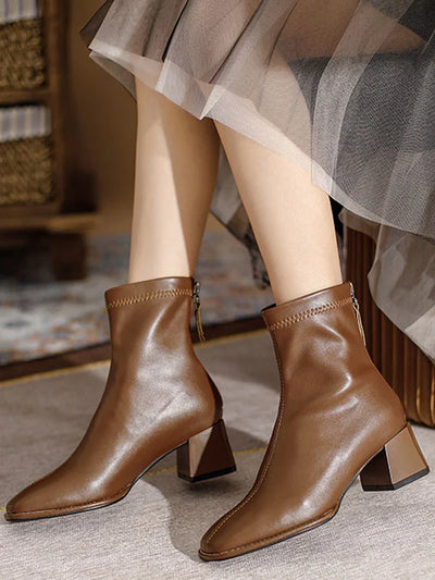 Klassische Stiefel Für Damen | Mit Reissverschluss