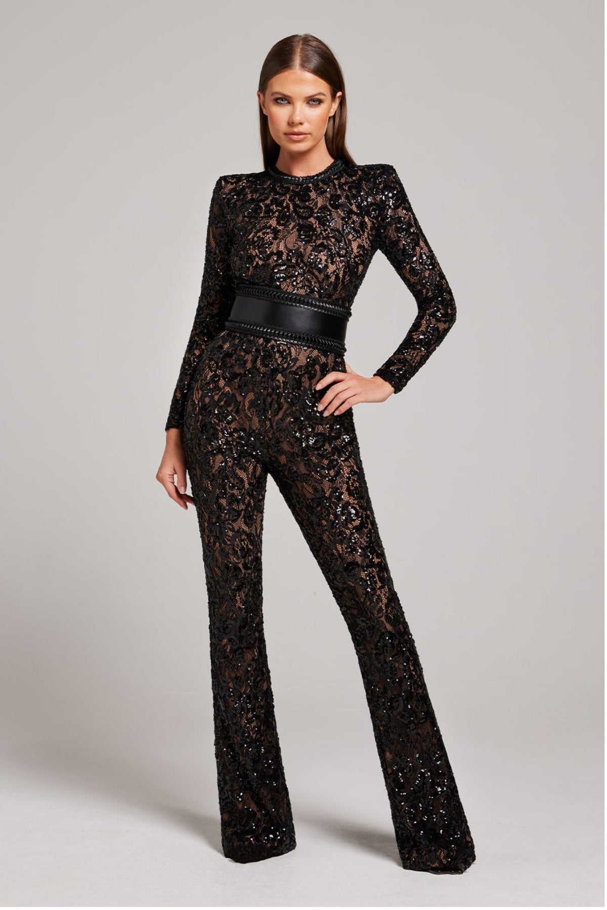 Zavando – Spitzen-Jumpsuit