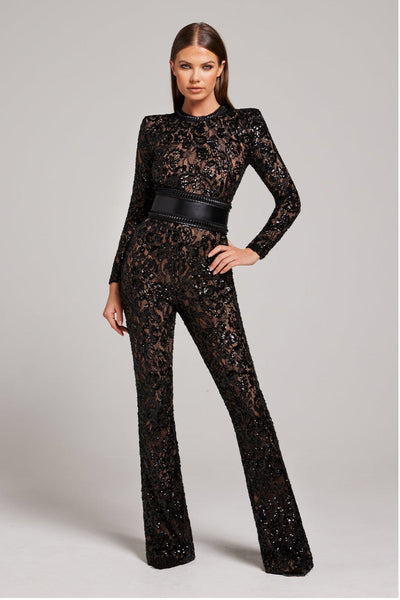 Zavando – Spitzen-Jumpsuit