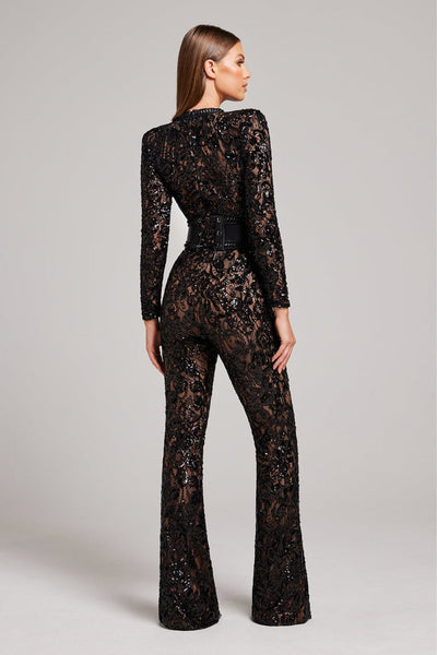 Zavando – Spitzen-Jumpsuit