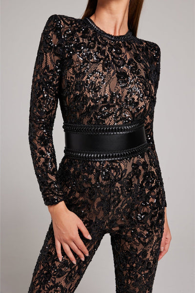 Zavando – Spitzen-Jumpsuit