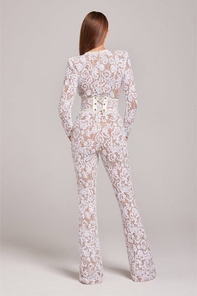Zavando – Spitzen-Jumpsuit
