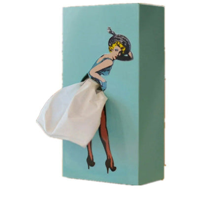 Cartoon Anime Mädchen Taschentuchbox