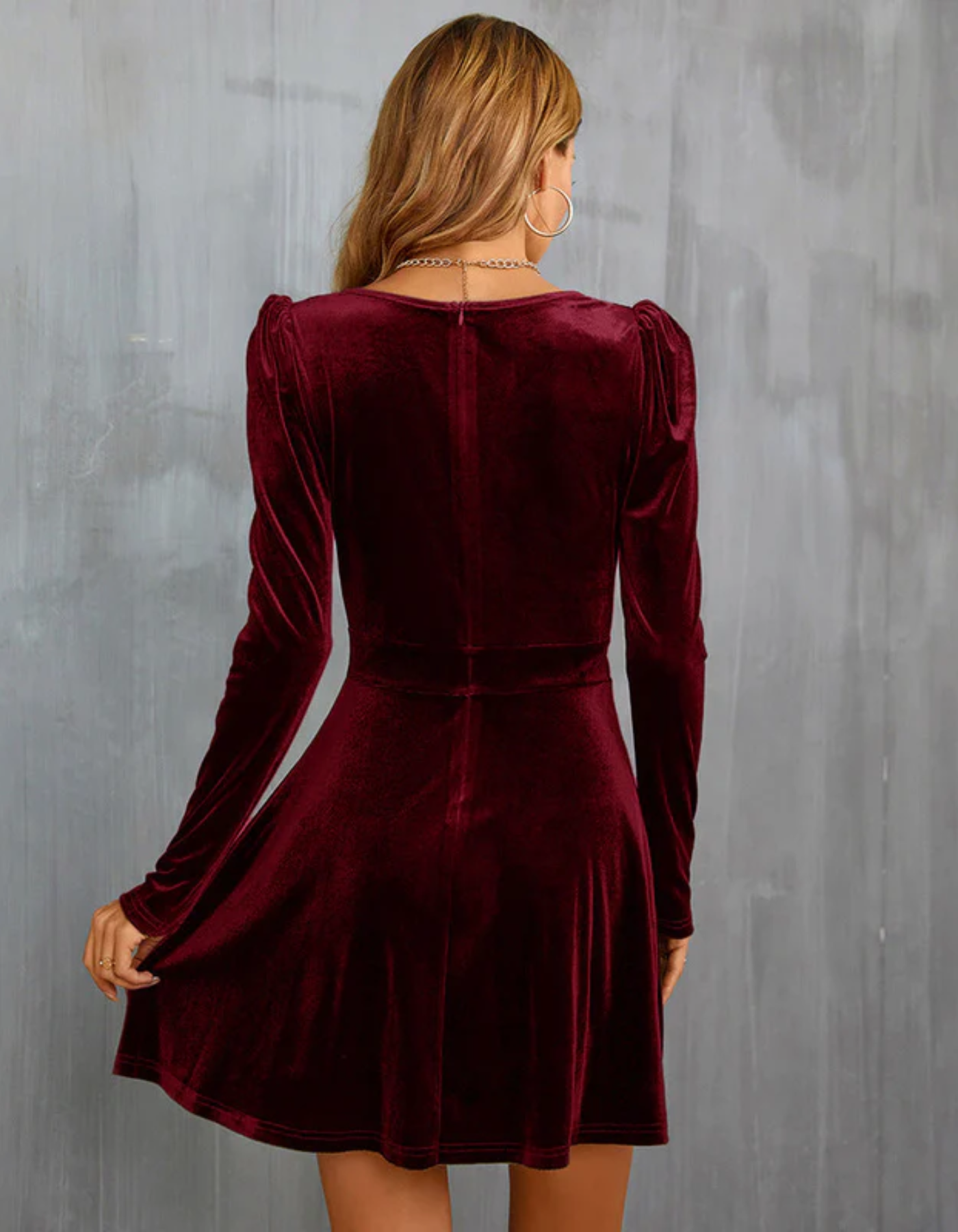 Zavando | Ballkleid Langarm | Mini