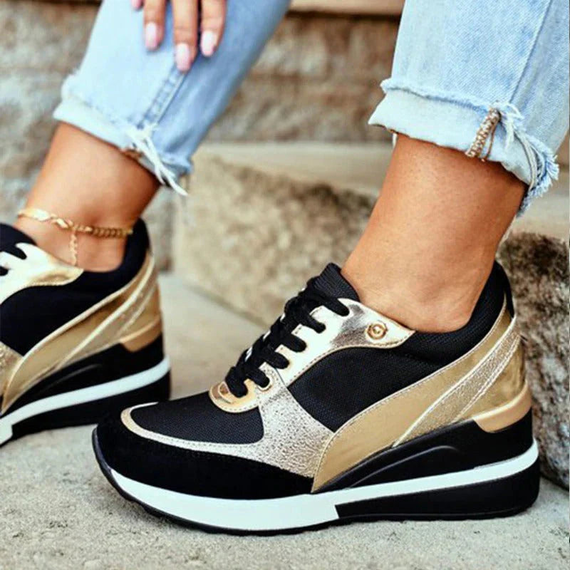 Zavando – Stylische Keil-Sneaker