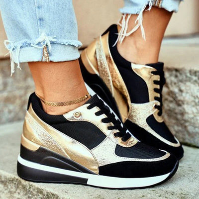 Zavando – Stylische Keil-Sneaker